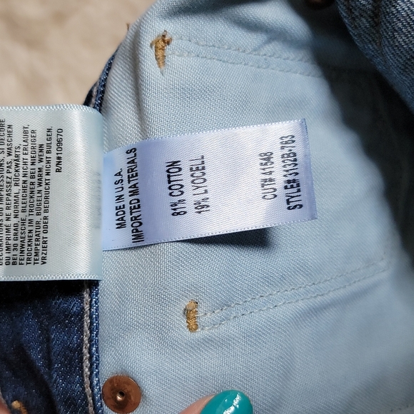 Anthropologie Citizens of Humanity Cutoff Denim Mini Skirt Size 25 - Picture 9 of 9